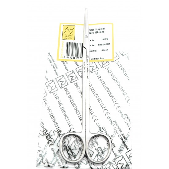 Mcindoe Surgical Scissors 180 mm