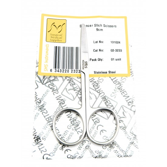 Spencer Stitch Scissors 9 cm Stainless Steel