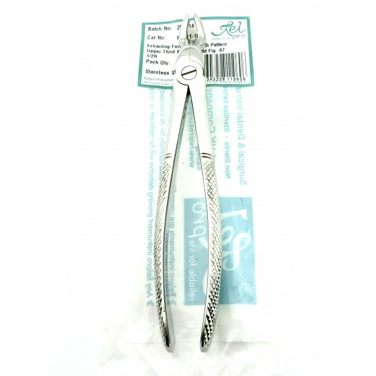 Dental Extracting Forceps english patten upper third molar right Figure 67 R